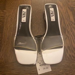 Zara sandals size 36 new